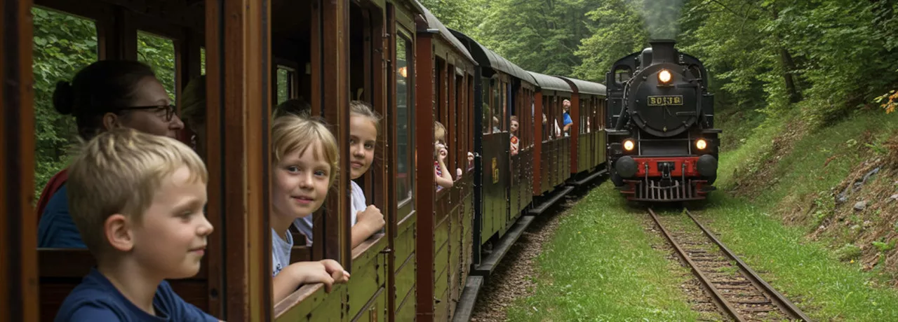 Locuri de vizitat in Maramures- Călătorie cu mocănița pe Valea Vaserului - pluxee.ro