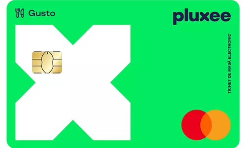Carduri bonuri de masa, Pluxee Gusto - pluxee.ro