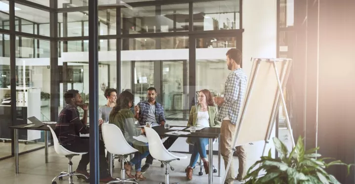 Societati comerciale tipuri -Societate in comandită simpla - echipa, meeting - pluxee.ro
