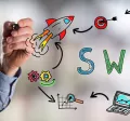 Analiza SWOT - barbat care scrie - Pluxee Romania