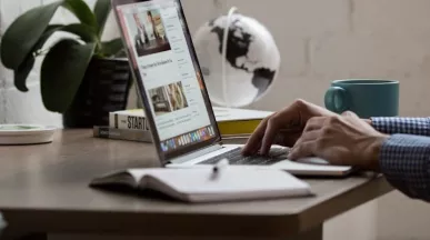 Telemunca versus munca la domiciliu – birou, laptop - Pluxee